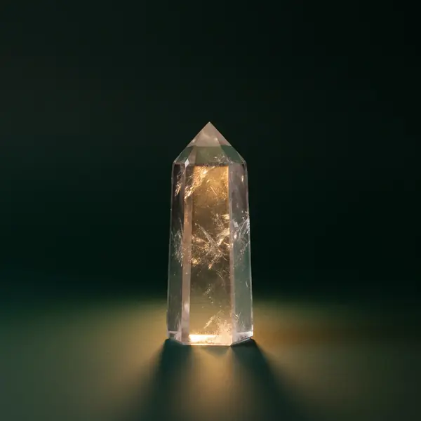 白水晶柱