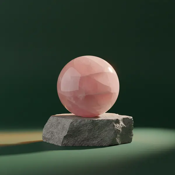 粉水晶球